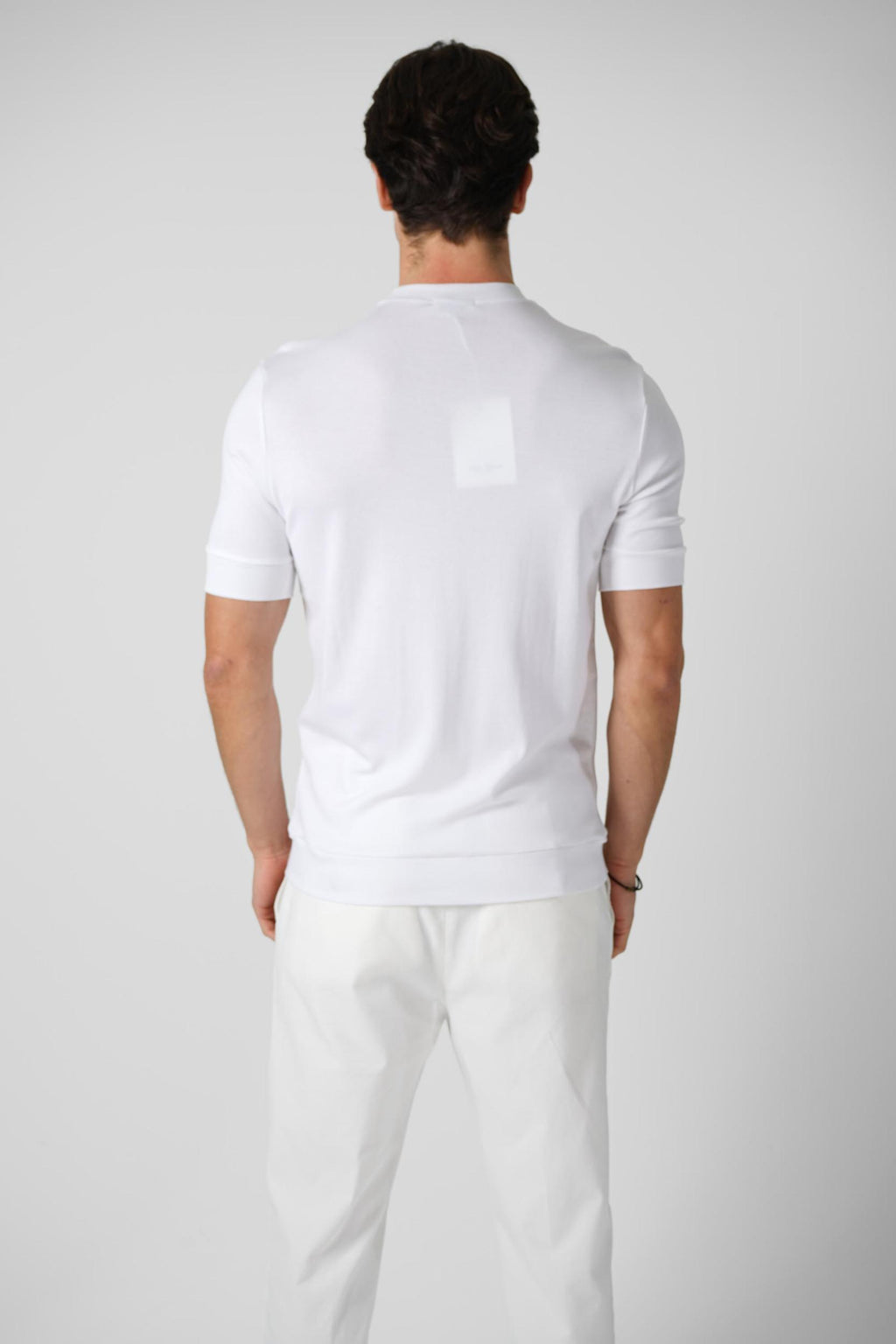 Stefan Brandt 100% Urpima Sea Island T-Shirt Blanco
