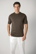Stefan Brandt 100% Urpima Sea Island T-Shirt Fango