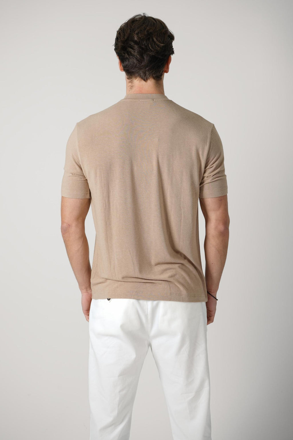 Stefan Brandt Eli Mo Ws T-Shirt Beige