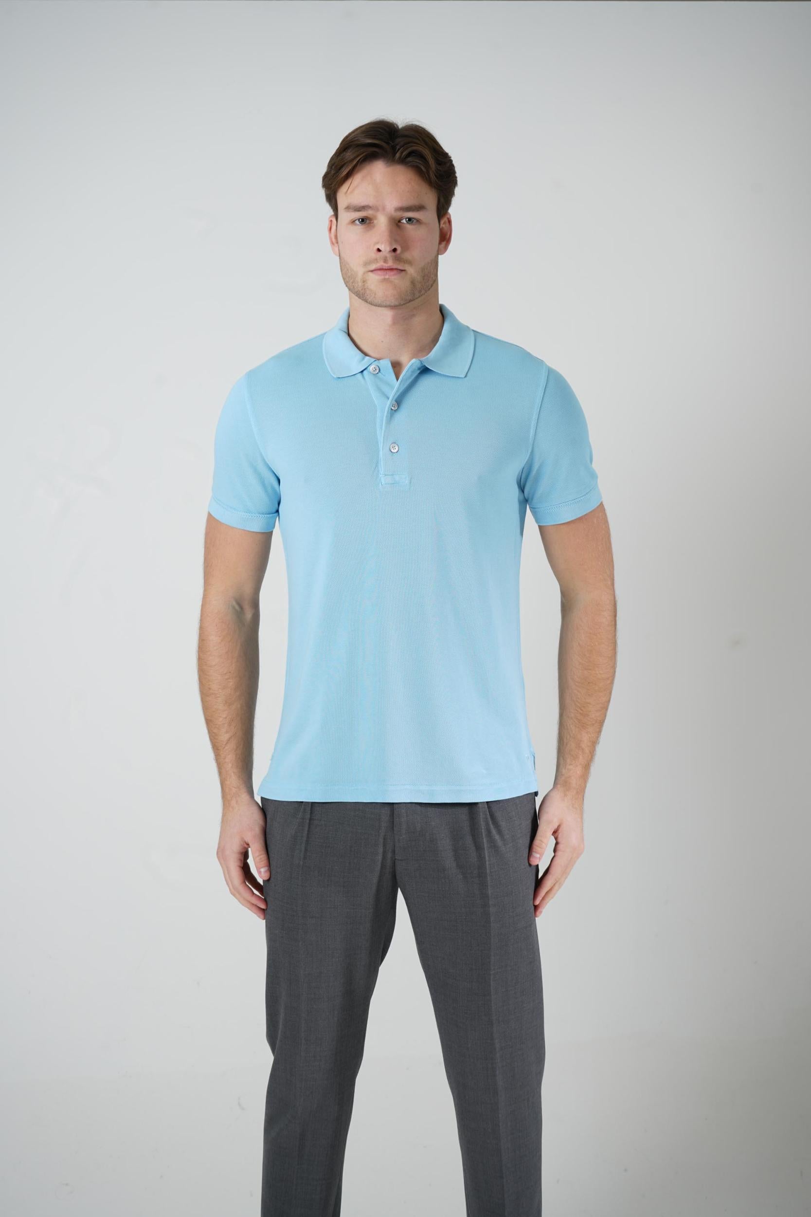 Tom Ford Polo Turquoise