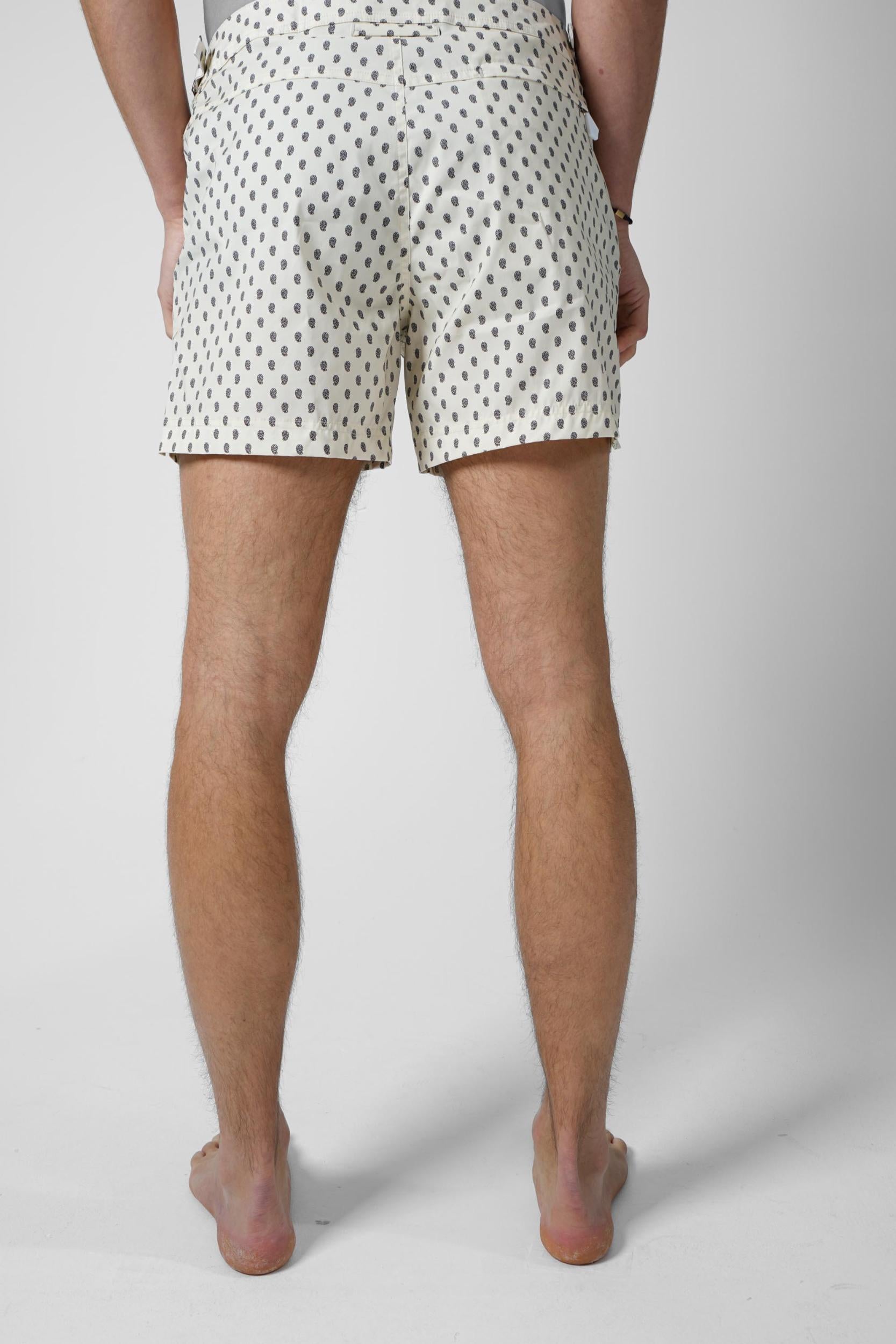 Tom Ford Swimming Shorts Black/White
