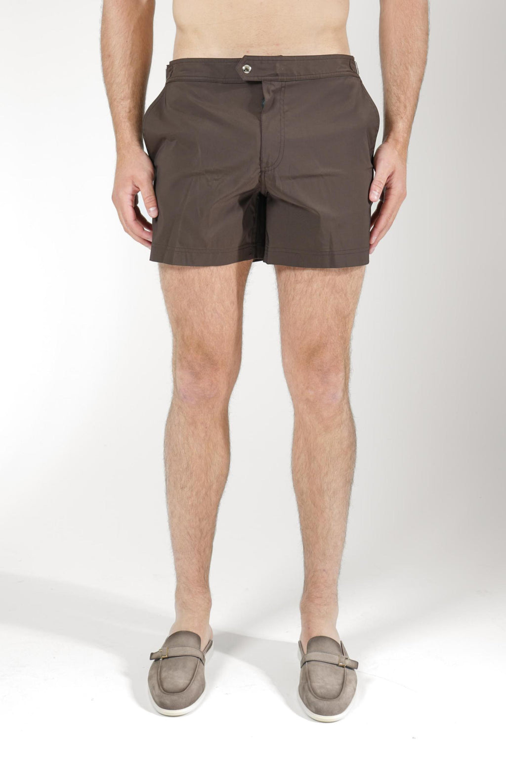 Tom Ford Swimming Trunks Brown
