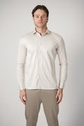 Valenza Interlock Supima Shirt Pearl Grey