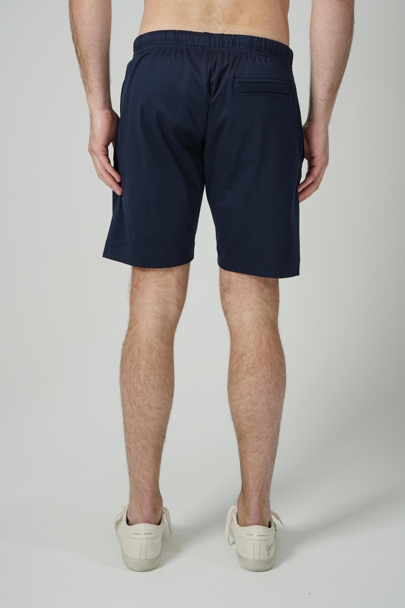 Valenza Interlock Supima Sport Shorts Navy