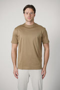 Valenza Slim Fit Supima T-Shirt Almond
