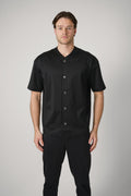 Valenza Supima Baseball Shirt Black