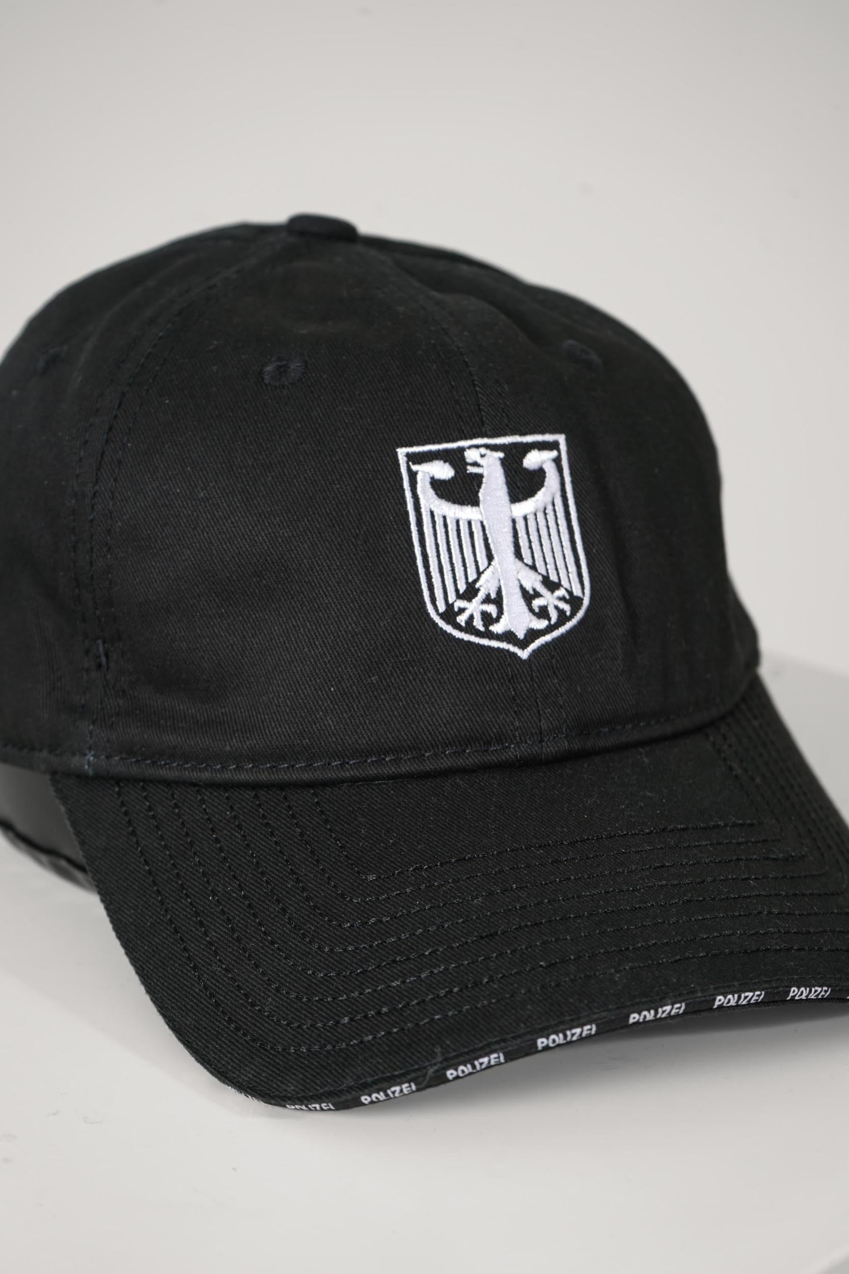 Vetemens Polizei Cap Black