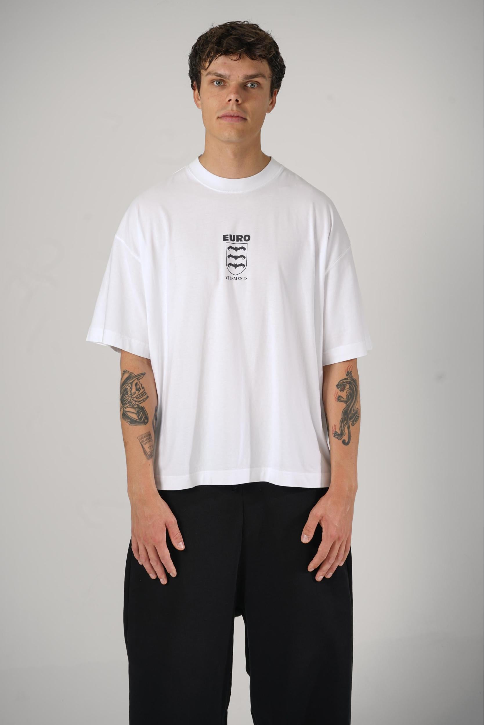 Vetements Bats T-Shirt White