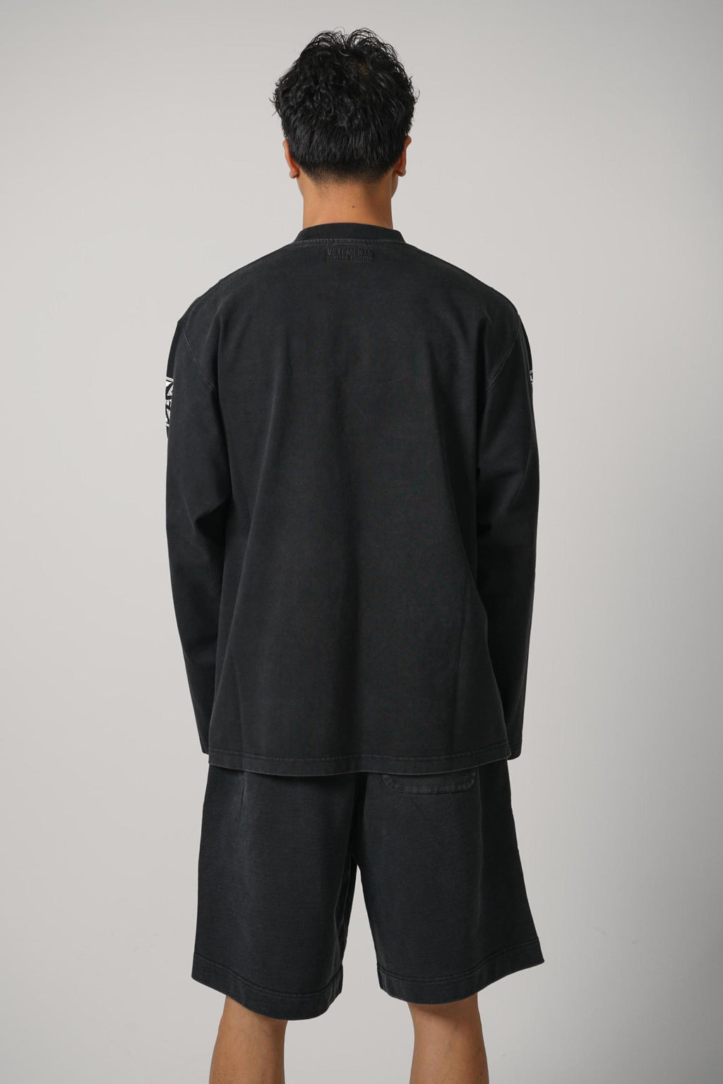 Vetements Biker Cross Longsleeve Black