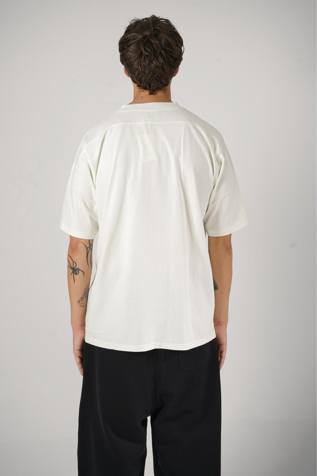 Vetements Cut Up T-Shirt Ice White