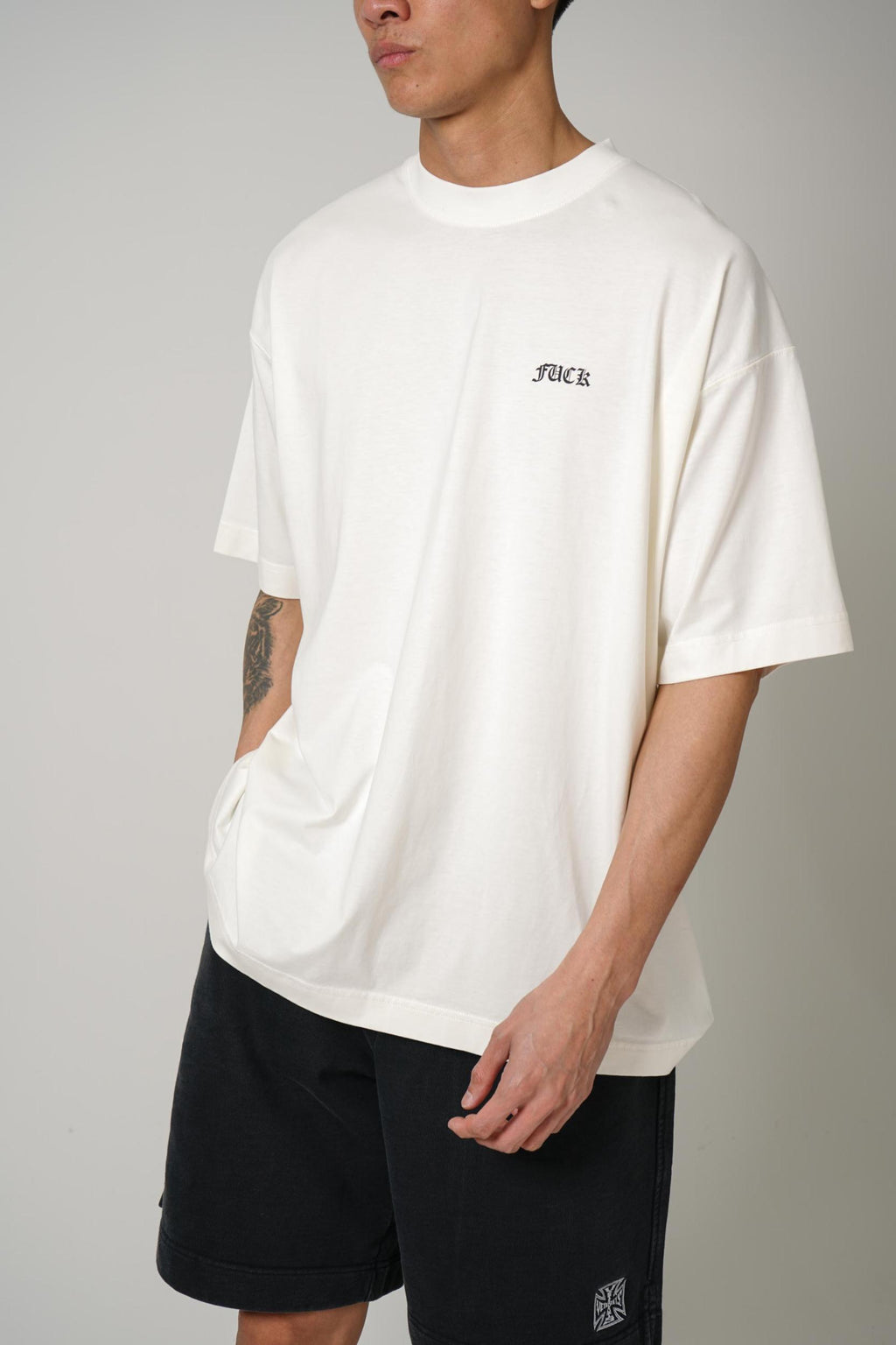 Vetements Fu T-Shirt Vanilla