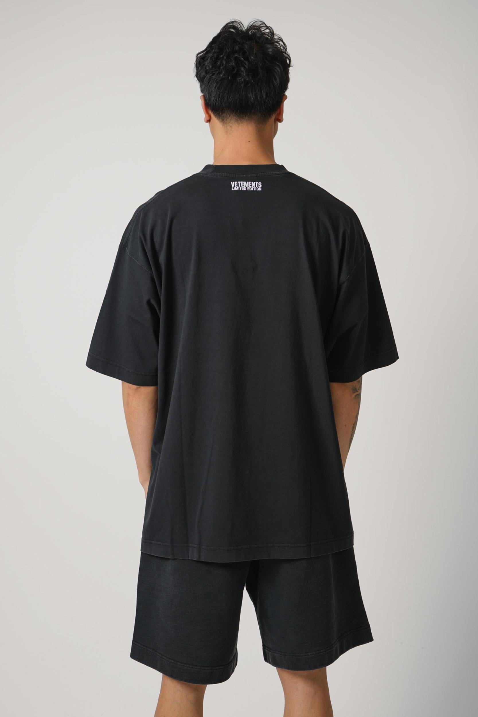 Vetements Iconic Logo T-Shirt Black