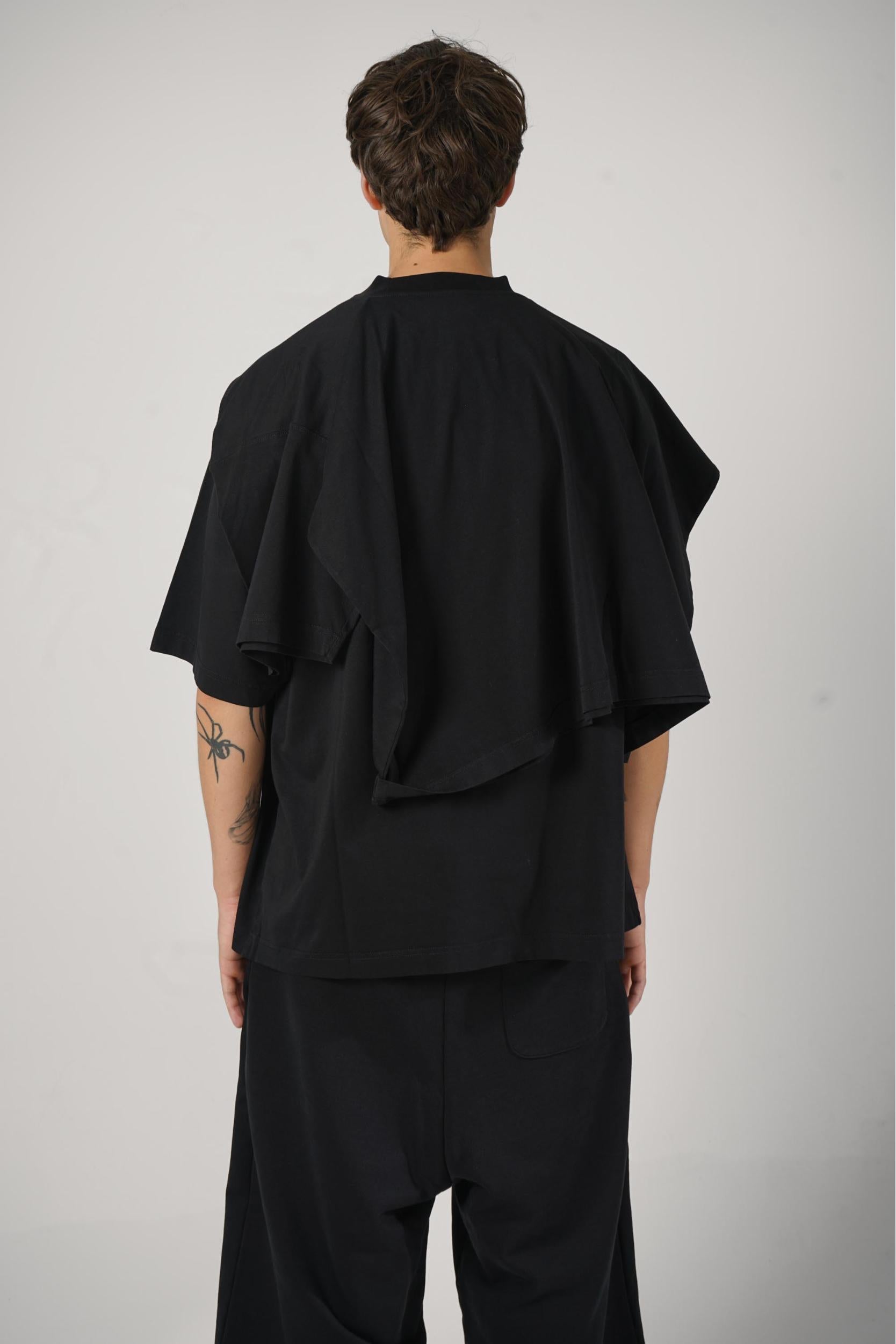 Vetements Layered T-Shirt Black