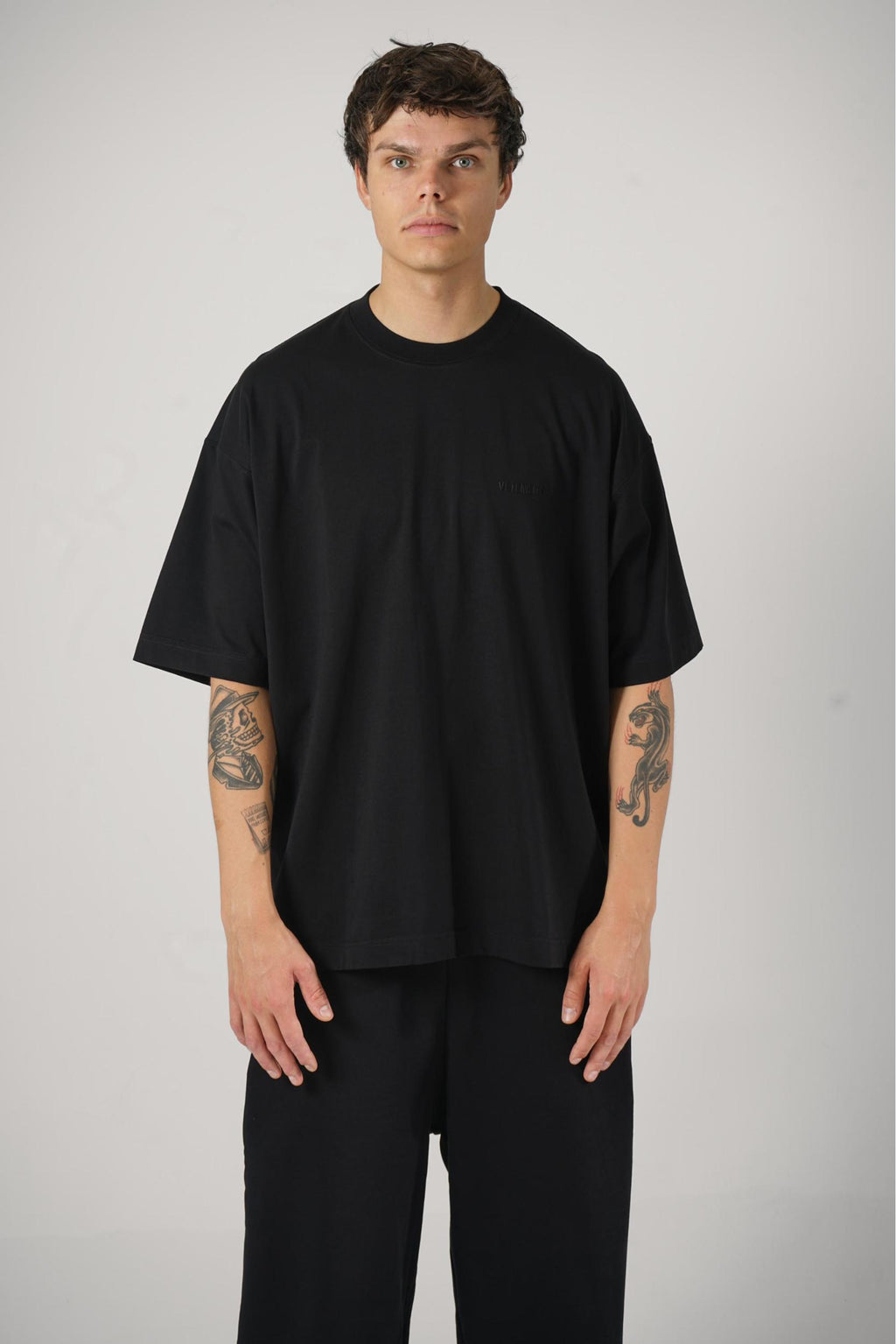 Vetements Logo T-Shirt Black