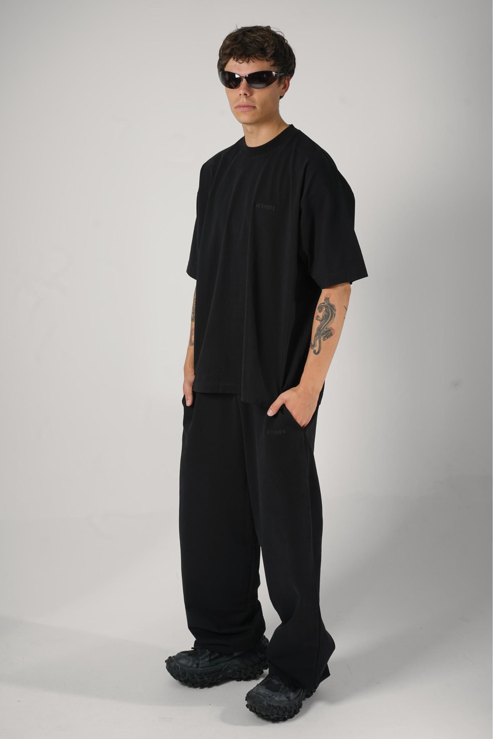 Vetements Logo T-Shirt Black