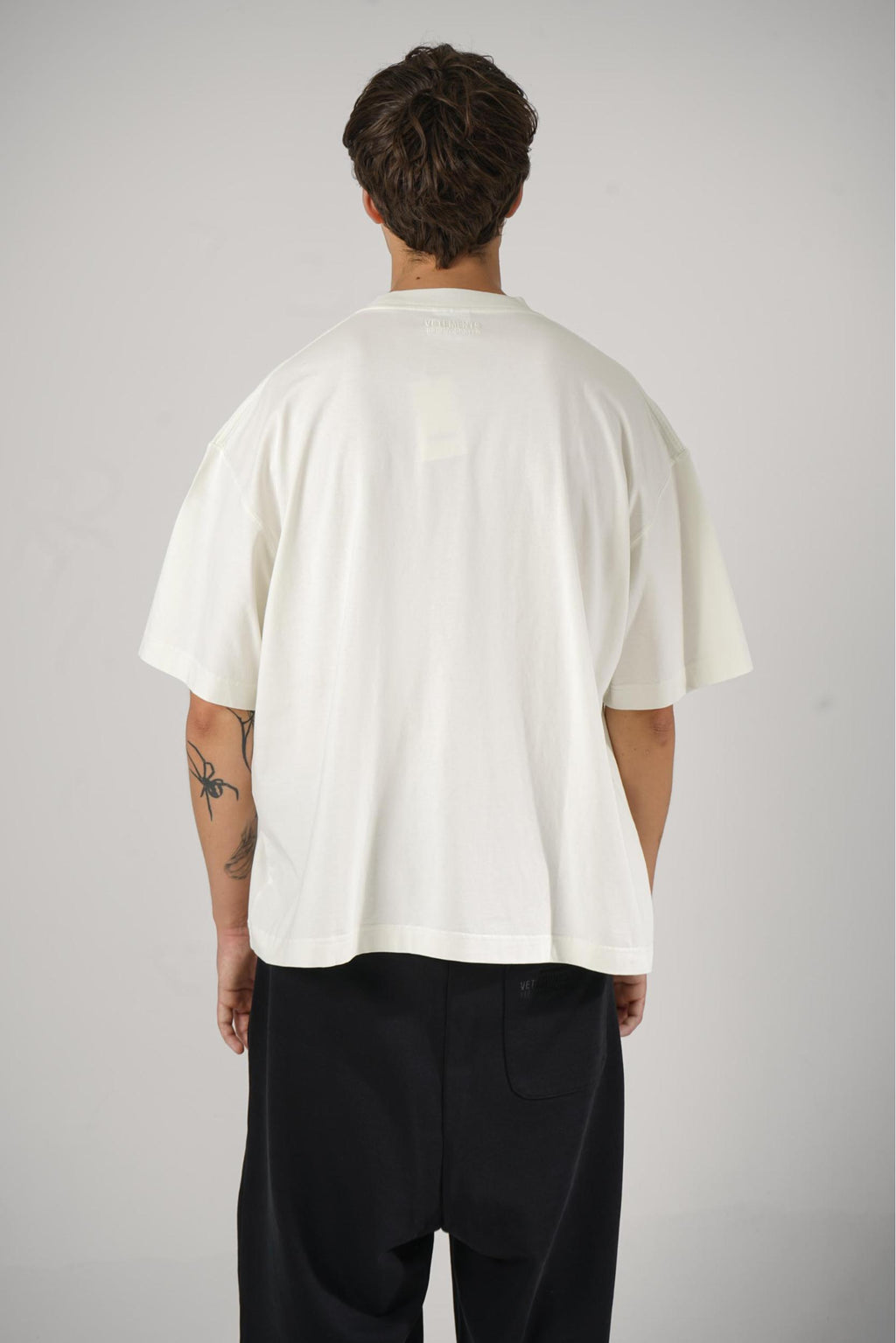 Vetements Logo T-Shirt Ice White