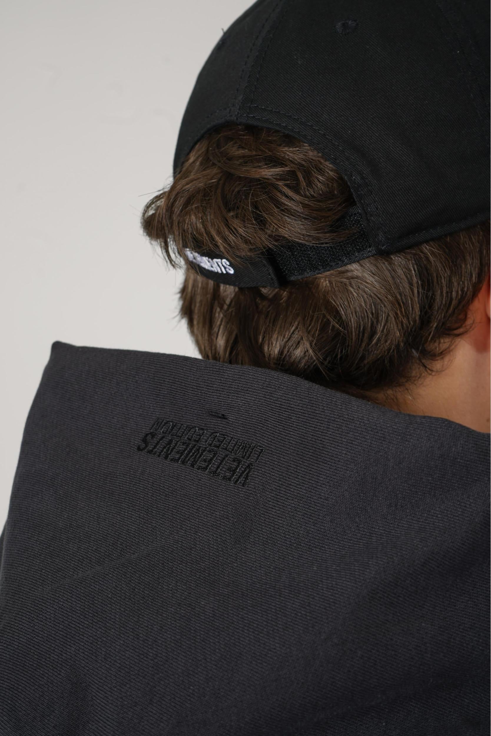Vetements Polizei Hoodie Black
