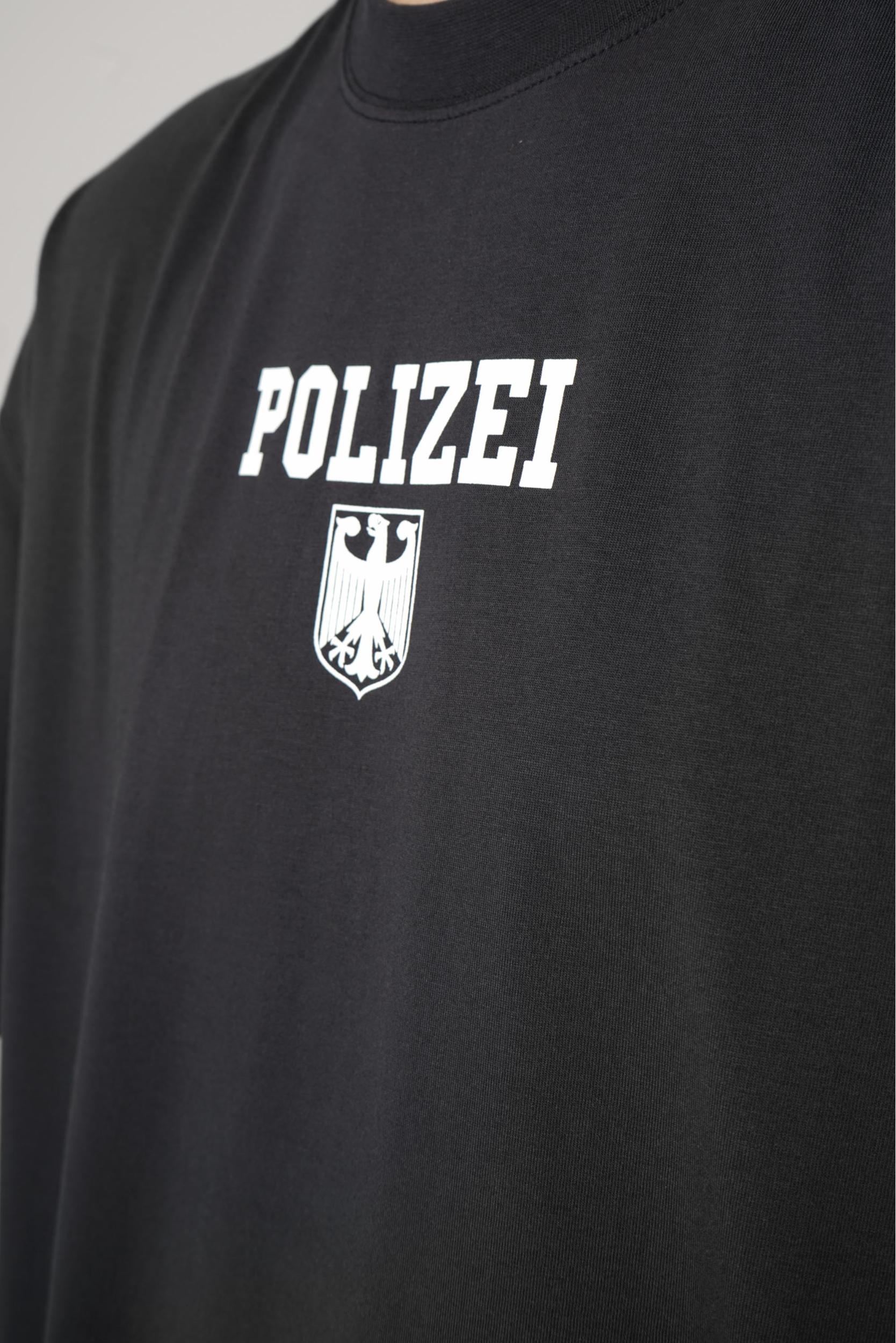 Vetements Polizei T-Shirt Black