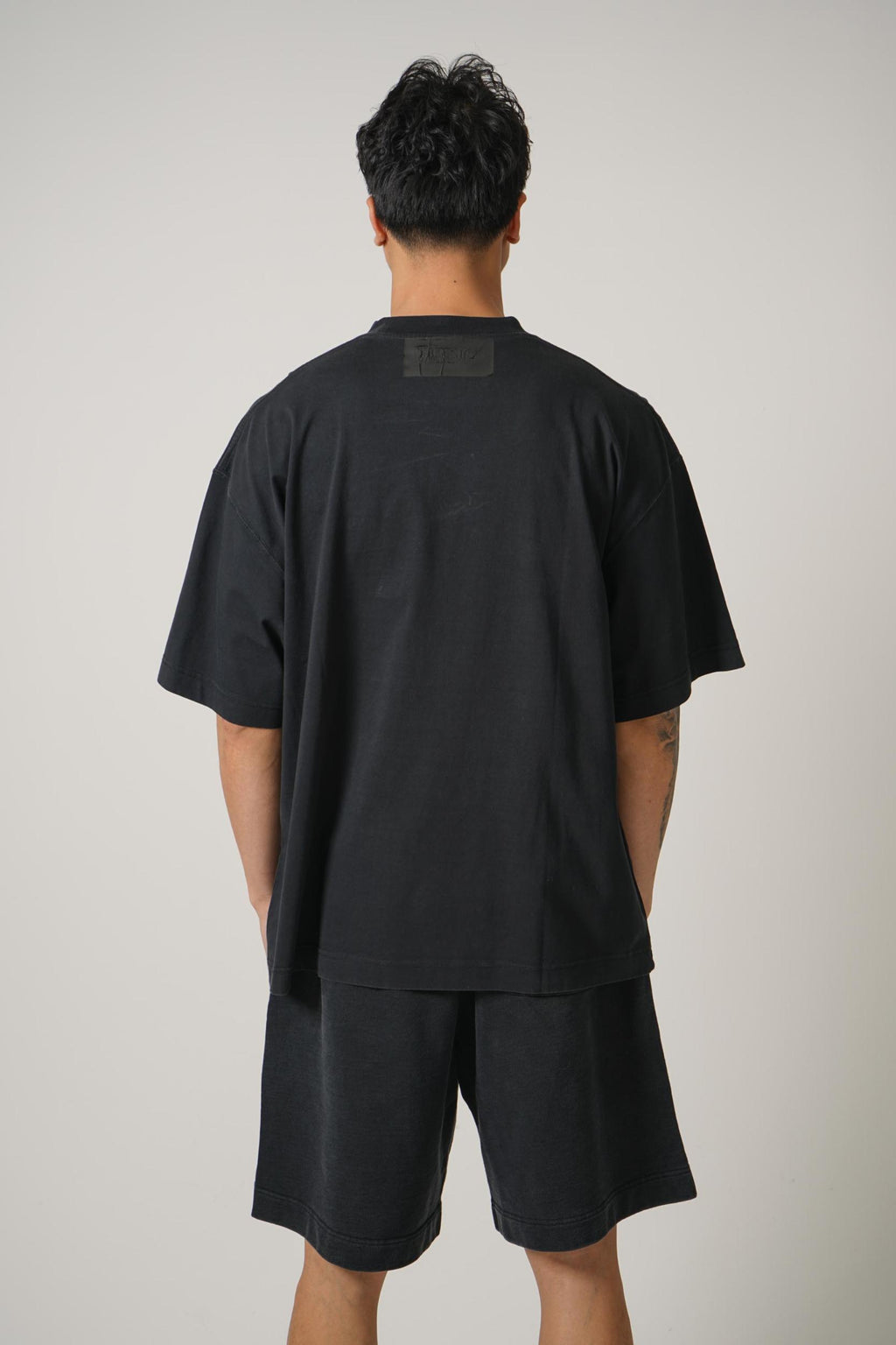 Vetements Taped Logo T-Shirt Black