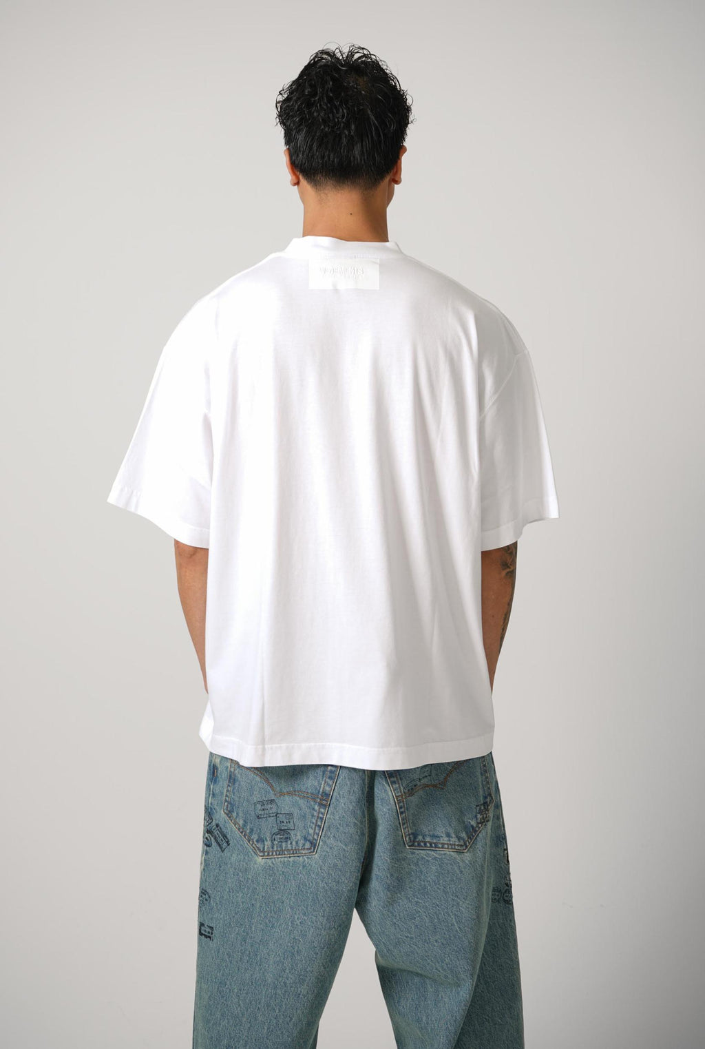 Vetements Taped Logo T-Shirt White