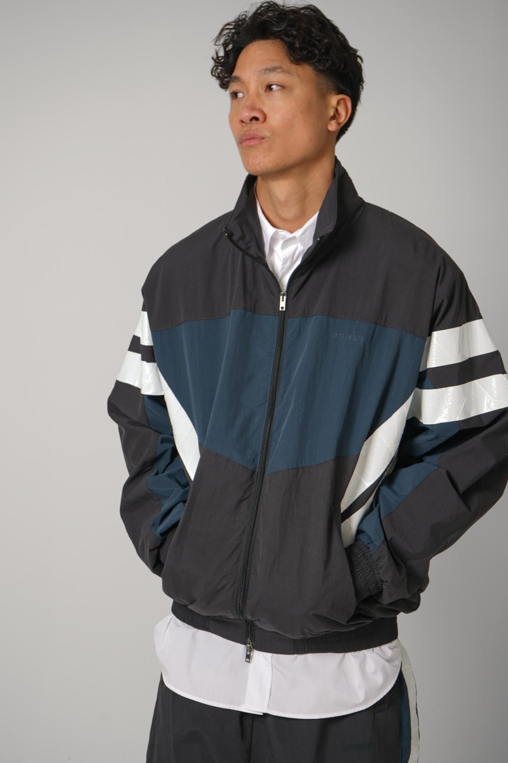 Vetements Taped Tracksuit Jacket Black