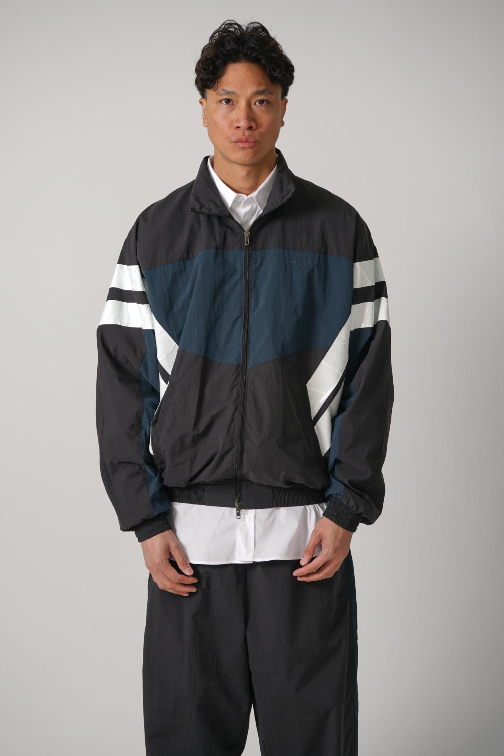 Vetements Taped Tracksuit Pants Black