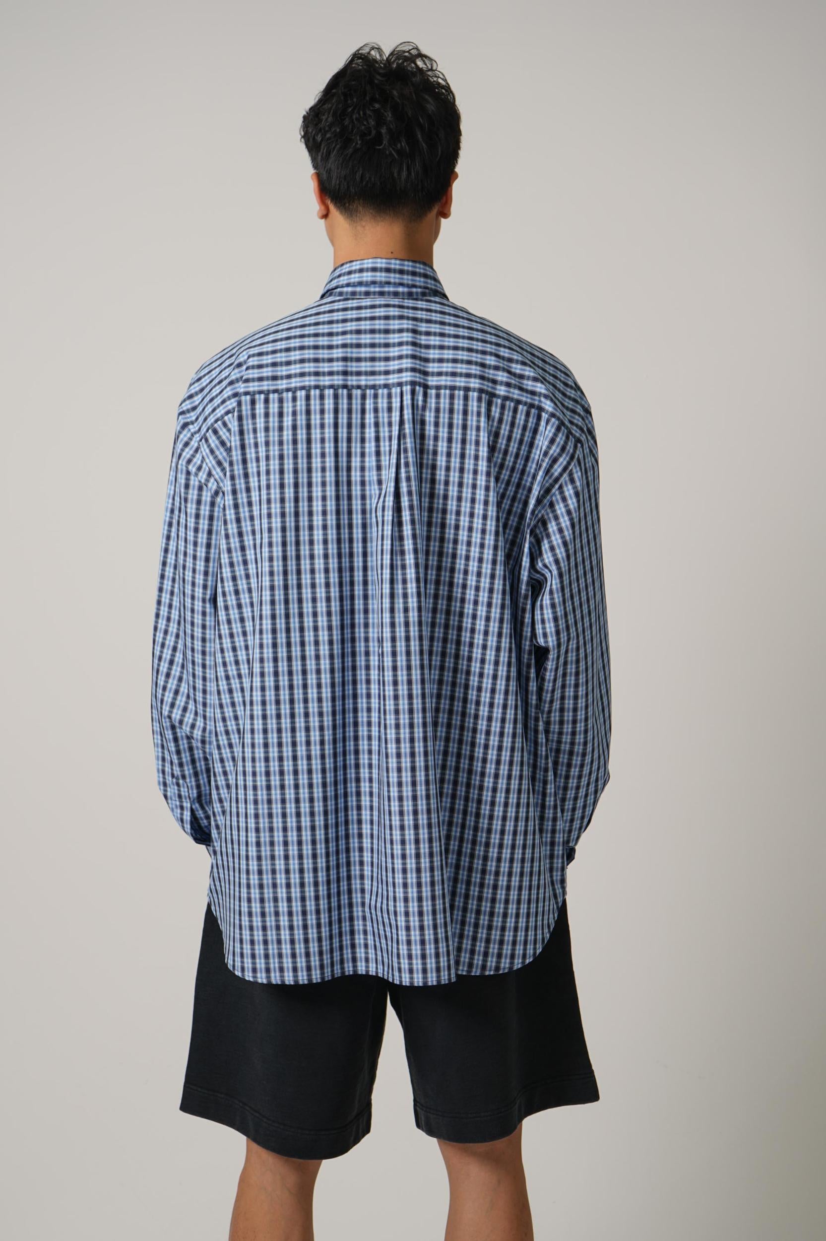 Vetements Tie Classic Shirt Blue
