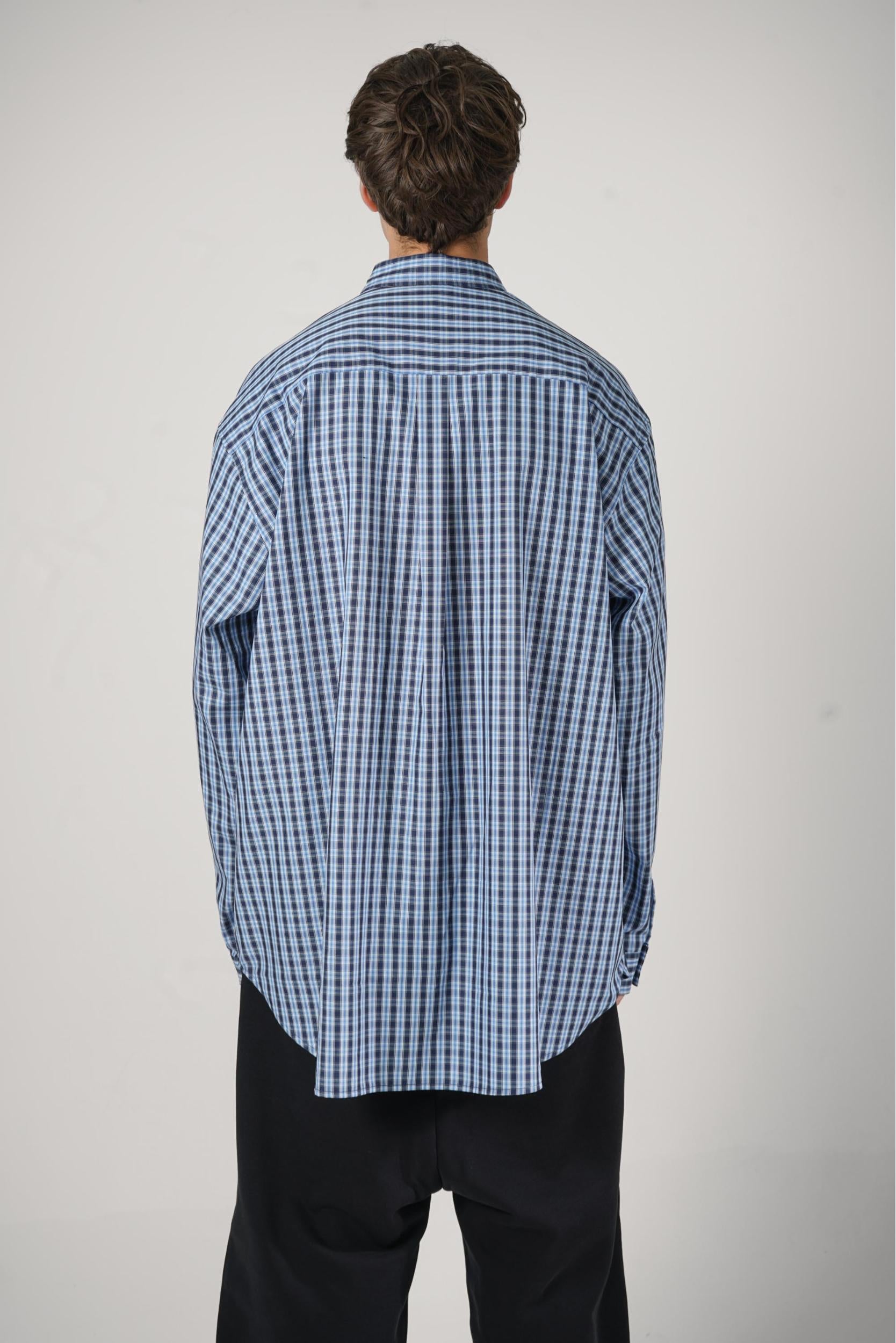 Vetements Tie Shirt Blue