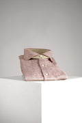 Xacus Linen Washed Tailored Shirt Dusty Rose