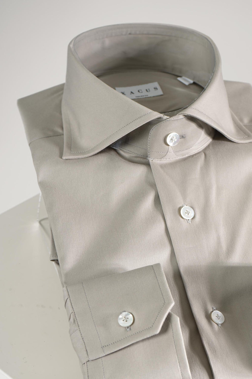 Xacus Tailor Fit Classic Shirt Grey