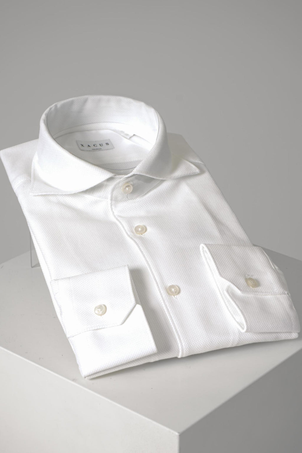 Xacus Tailor Fit Cotton Travel Shirt