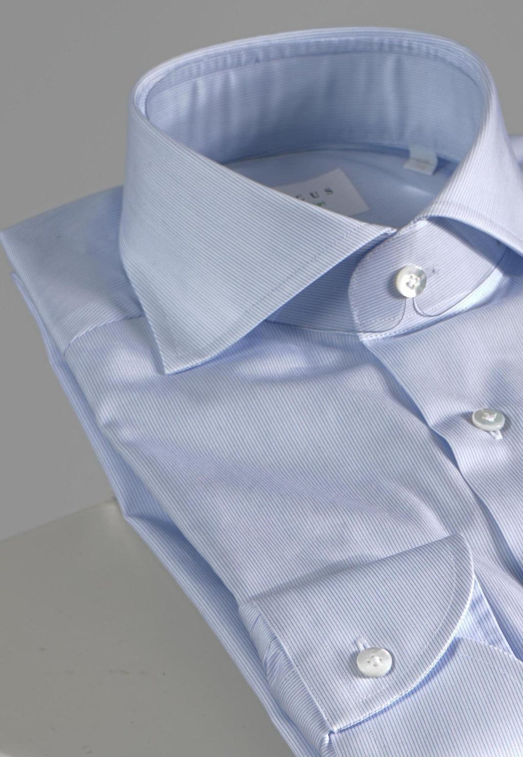Xacus Tailor Fit Travel Shirt Blue