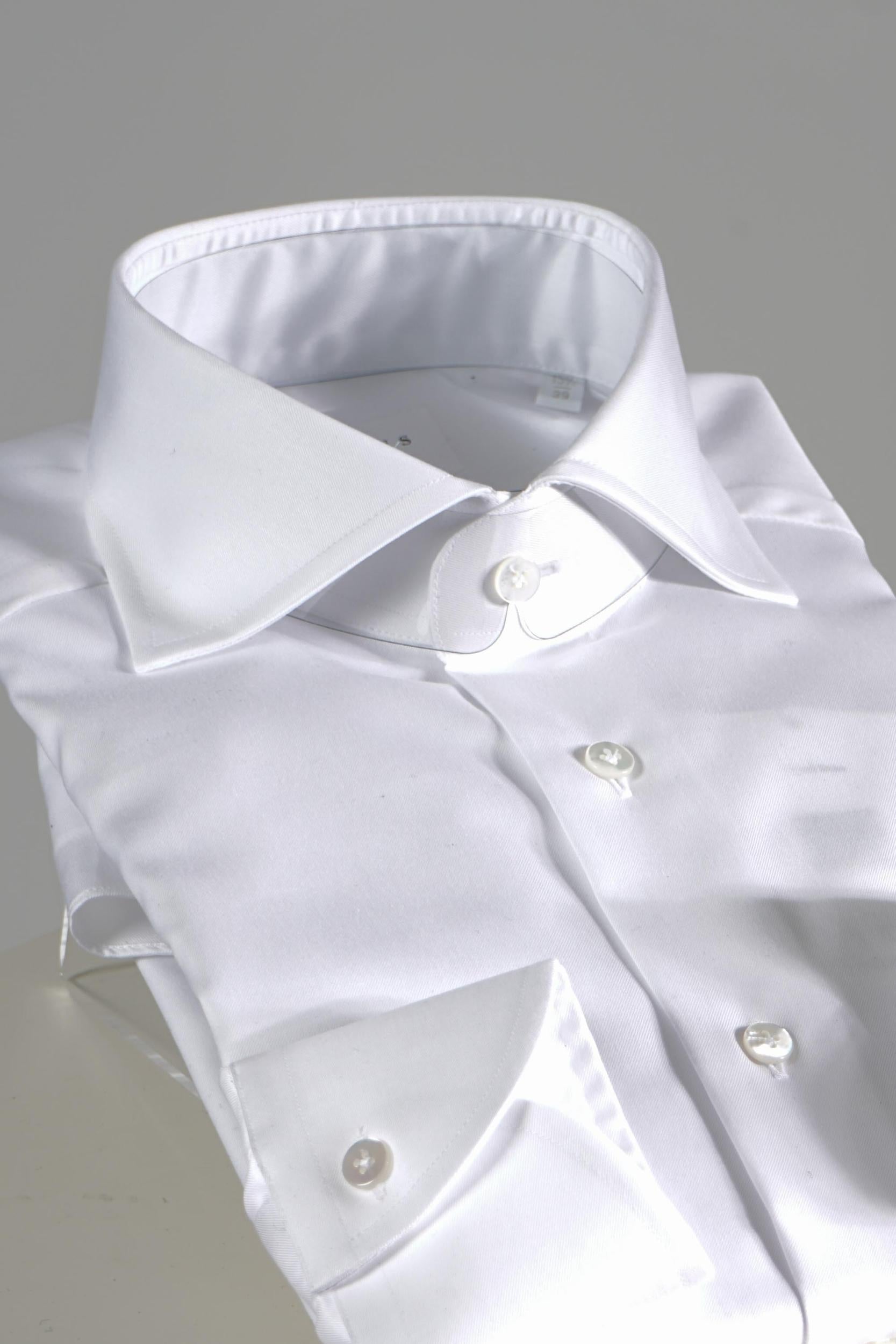 Xacus Tailor Fit Travel Shirt White