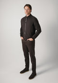 Zegna Roccia Trousers Deep Brown