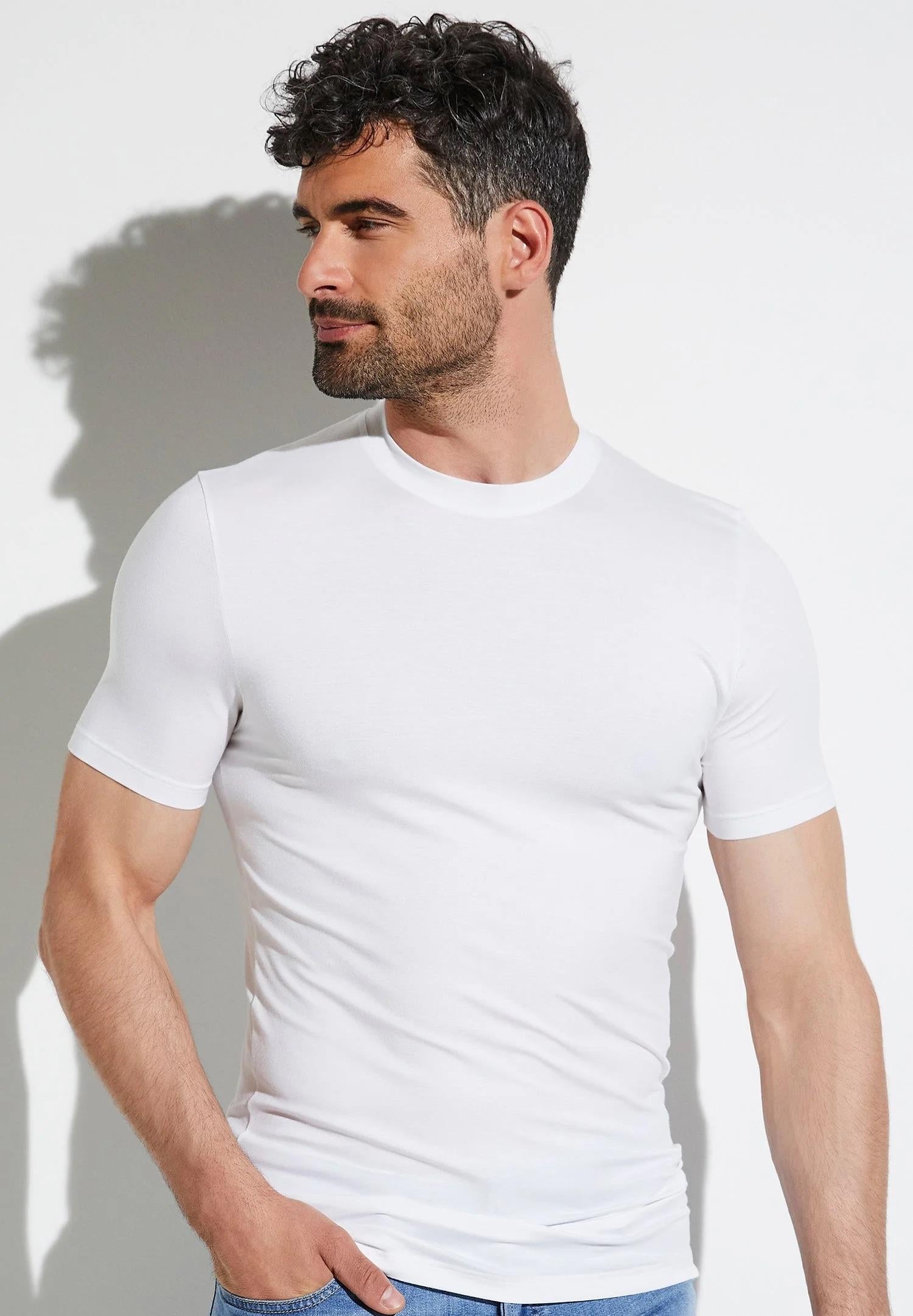 Zimmerli T-Shirt Short Sleeve Pureness White